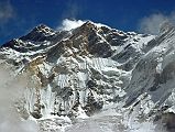 
Annapurna Northwest Face To Fang From Ridge Above Miristi Khola
